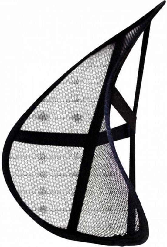 Lifetime - Ergonomische Rückenlehne - 39x39cm - Schwarz