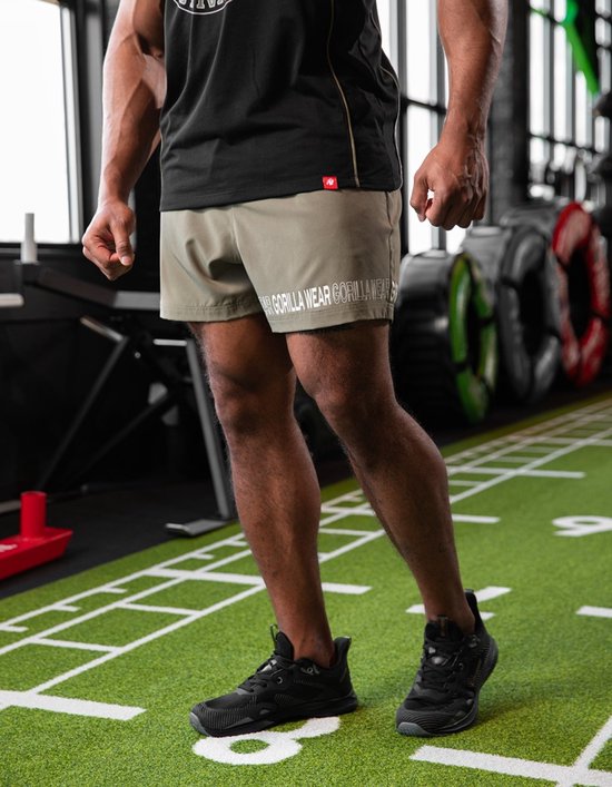Gorilla Wear Otis Badehose – Shorts – Schwarz – M