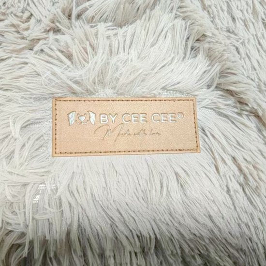 By Cee Cee Original Hundedeckenbank - Hundedeckenbank - Hundekorb - Premium - komplett abnehmbar - Beige- 102x90 - Größe L