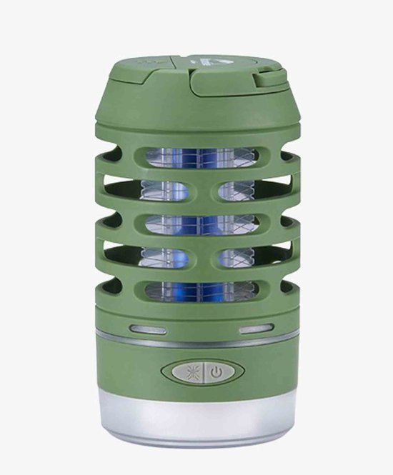 Campinglaterne – UV-Mückenschutz 2000 mAh Naturhike grün uni