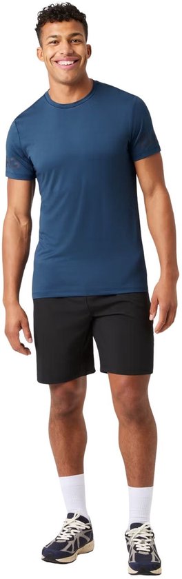 Björn Borg Sportshirt für Herren, kurze Ärmel – Weiß – Recyceltes Polyester – Größe L