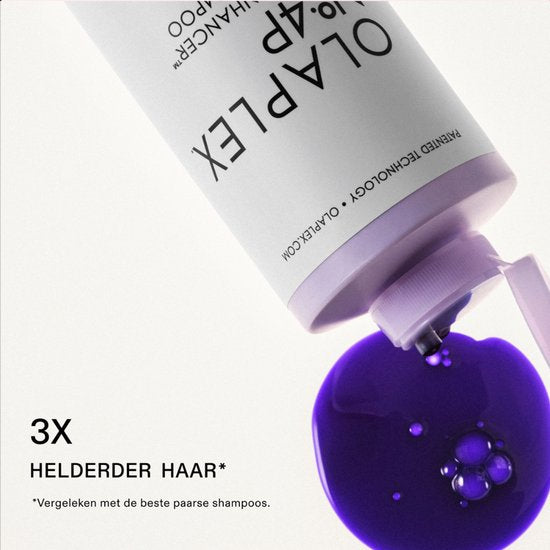 Olaplex No. 4P Blonde Enhancer Toning Shampoo | 250 ml | Für blondes und graues Haar