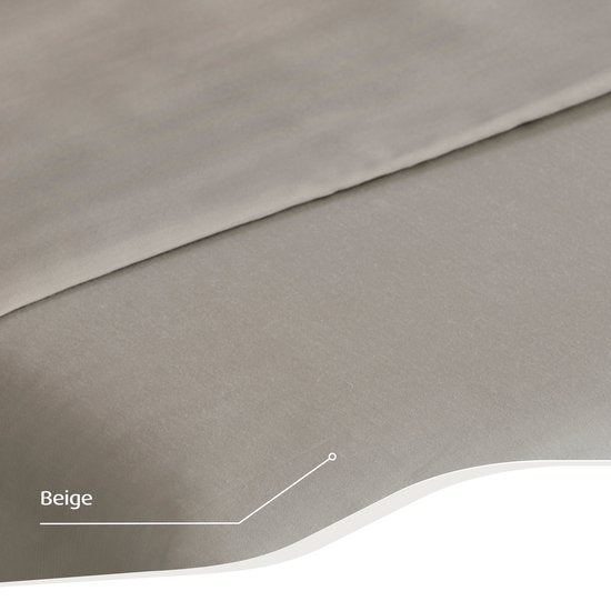 Home by TEMPUR Topper Spannbetttuch - 90 x 200 x 9 cm - Natur & Bambusfasern - Seidig weich & reizarm - Schlafzimmer & Komfort - Trocknerfest und knitterfrei