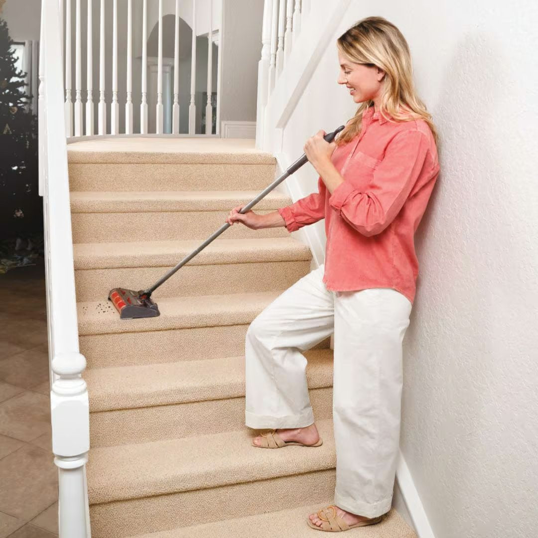 Livington Voom Kabelloser Turbo-Staubbesen – Mikroborsten-Technologie – Kraftvolle Reinigung – Flexibler Griff