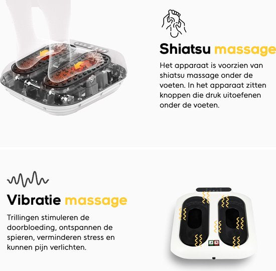 CALMENTA® Durchblutungsgerät - Für Beine, Füße und Rücken - Durchblutung - Beintrainer - Vibrationsplatte - Neuropathie - Durchblutungsgerät