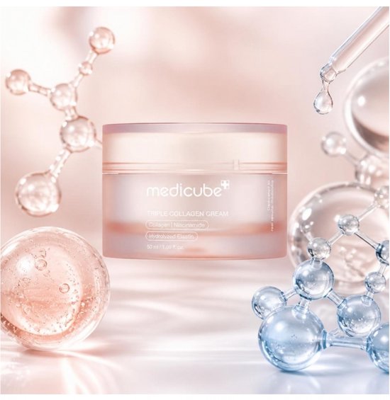 Medicube – Triple Collagen Cream 4.0 – Für alle Hauttypen – 50 ml – Koreanische Hautpflege
