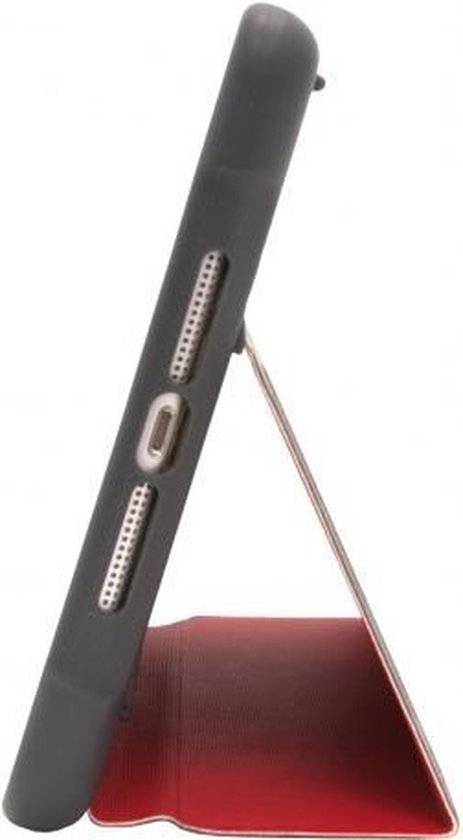 STM dux 20,1 cm (7,9'') Flip case Grau, Rot, Transparent
