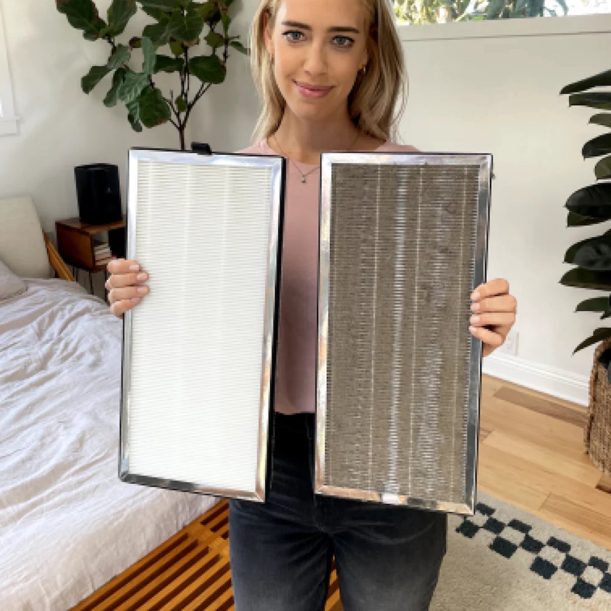 Medify Air MA-40 Ersatzfilter - HEPA H13 + Aktivkohle - 1 Stück - 27,9 x 33 x 3,8 cm - Weiß