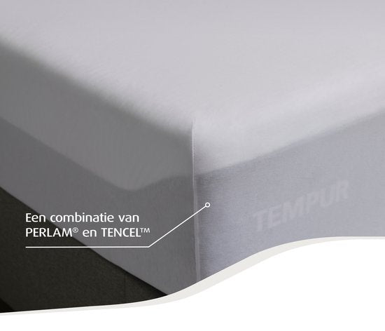 Home by TEMPUR® Matratzenschoner - Weiß - 160 x 200 x 25 cm - Soft TENCEL™ - Wasserdicht - Wärmeregulierend - Anti-Staubmilben - Anti-Allergie