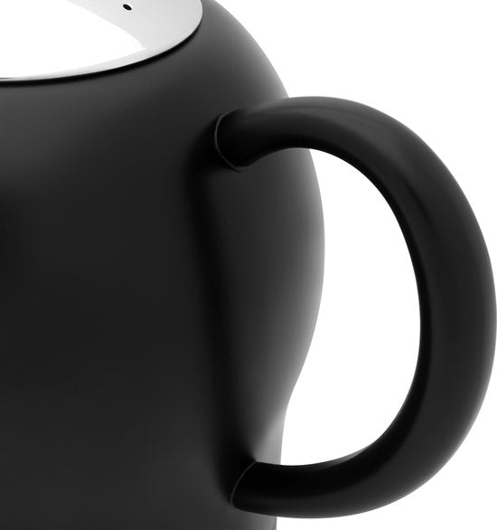 Bredemeijer - Teekanne Minuet Santhee 1.4L Matt schwarz - doppelwandig