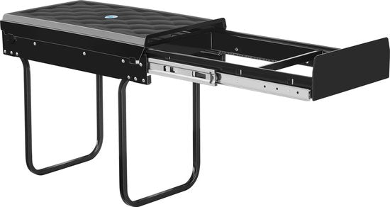 tectake® Abfallsammler - Einbauabfallbehälter - Mehrfache Abfalltrennung - Effiziente Aufräumlösung für Küche und Büro - Dreifachbehälter mit Teleskopschienen - 3x 10L