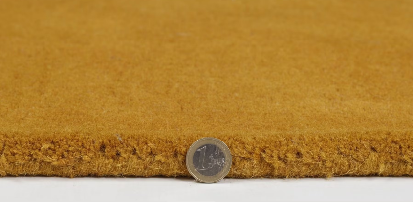 Flair Rugs Collage Wollteppich 200 x 290 cm - Ocker