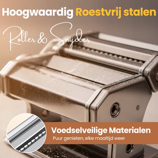 Tavola – Nudelmaschine + Nudeltrockengestell – Nudelmaschine – Nudeln herstellen – Ravioli herstellen – Edelstahl – Einweihungsgeschenk
