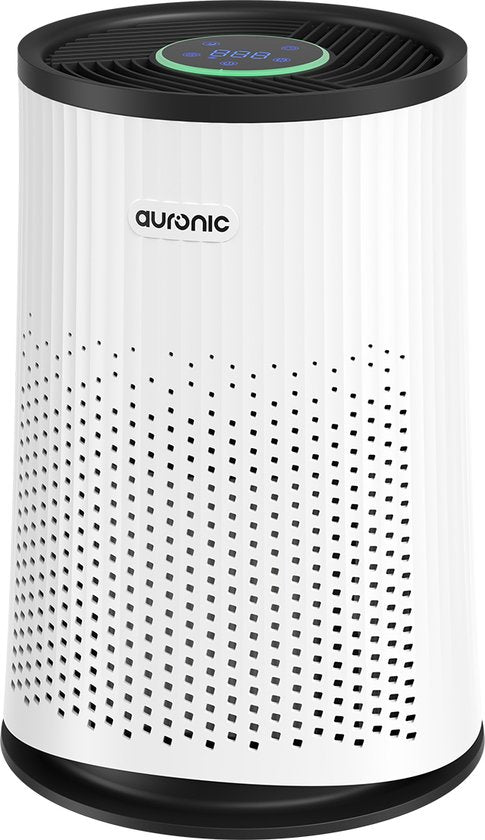 Auronic Luftreiniger Compact Pro - Mit HEPA 13-Filter - 150 m³/h - 30 m² - Aromatherapie-Funktion - 3 Stufen - Luftreiniger - Weiß