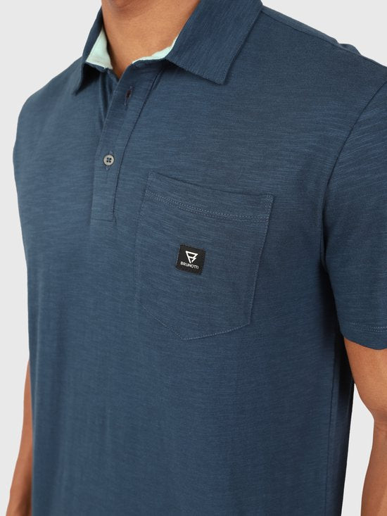 Brunotti Palotje Herren-Polo – Blau – L
