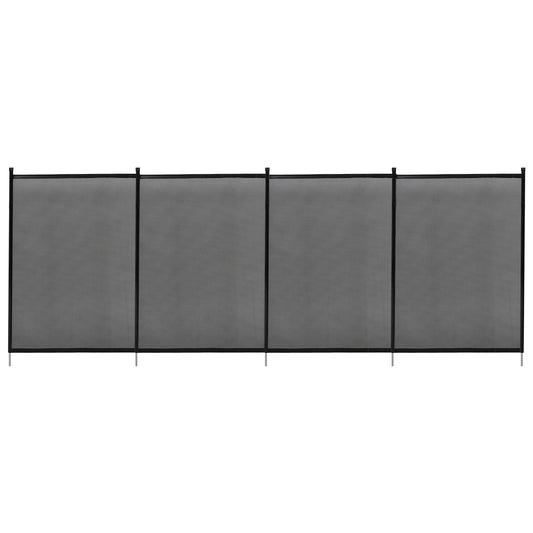 Coast Garden Fence - Poolzaun - 360 x 125 cm - Schwarz