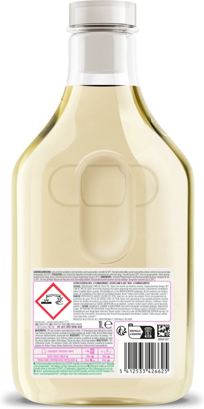 Ecover Waschmittel Essential für Wolle und Feinwäsche, 22 Waschgänge, 1000 ml
