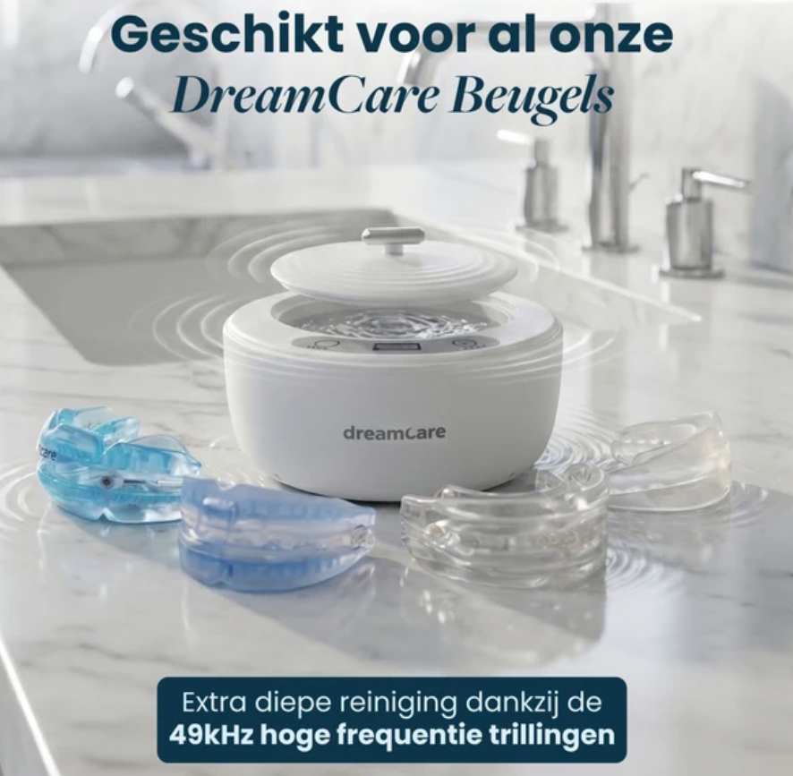 DreamCare UltraPod – Ultraschallreiniger – Weiß – 5 Zeitstufen, reinigt in 60 Sekunden