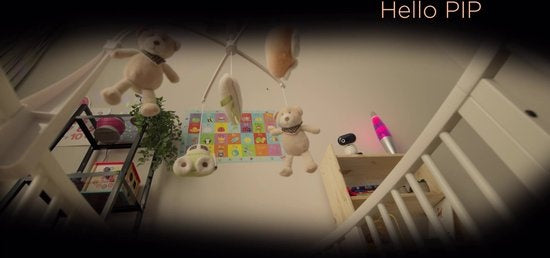 Motorola Nursery PIP 1610 Babyfoon - Baby Monitor met Camera en App - Nachtvisie - Wit
