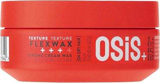 Schwarzkopf OSiS+ Flexwax Strong Cream Haarwachs – Stark & Flexibel – 85 ml