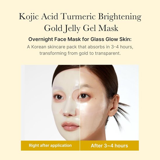 Medicube Kojic Acid & Turmeric Brightening Gel-Maske