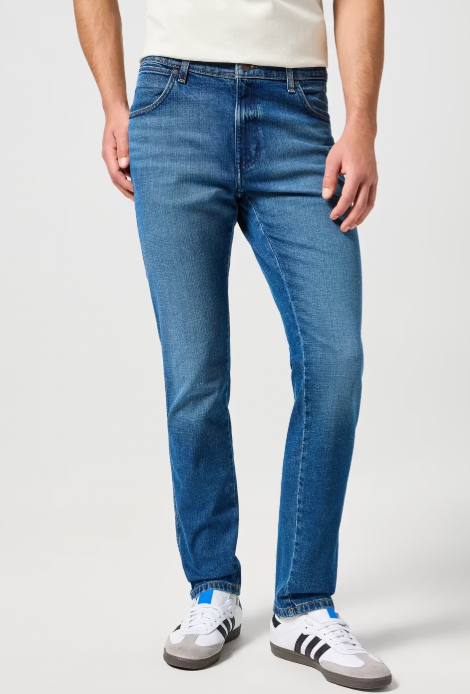 Wrangler River Jeans Men's Raindrop W31/L32 - Bequeme, taillierte Passform, strapazierfähiger Denim