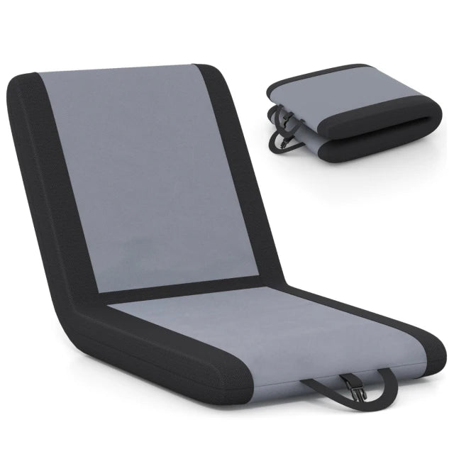 Coast Rückenlehne - verstellbar - Oxford Gewebe - Grau/Schwarz - Max.150 kg - 46x40x49 cm
