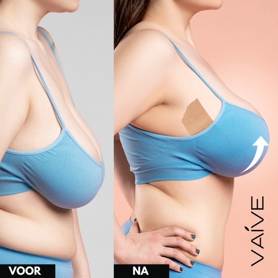 VAIVE Brustband mit Brustwarzenabdeckungen - Brustwarzenabdeckungen - Brustwarzenaufkleber - Mode BH Kleid Brust - Brustband