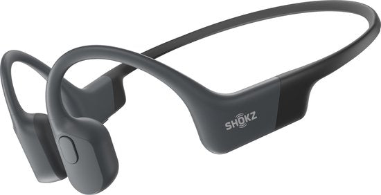 Shokz OpenRun USB-C Open-Ear-Sportkopfhörer – Knochenleitung – Kabellos – IP67 – Schwarz