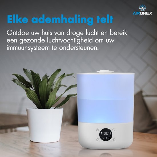 Luftbefeuchter Aironex 3,5 Liter - Luftbefeuchter - Humidifier