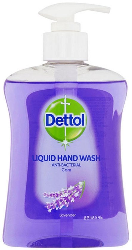 Dettol Waschgel - Beruhigend mit Lavendel- und Traubenextrakten - Handseife - 250 ml