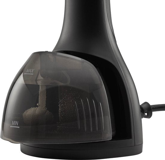 Tomado TSH1201B - Kleidungsdampfer - Handdampfer - Entwirrer - Dampfreiniger - Inkl. 2 Bürstenaufsätze - Schwarz