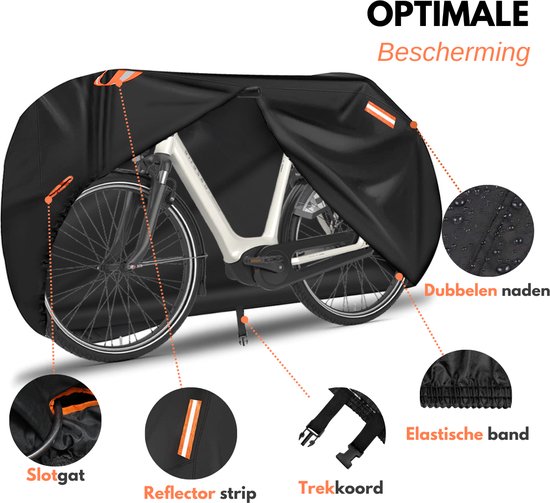 Vertrex Universal Bicycle Cover - Ultra Strong & Waterproof Oxford - Geeignet für 1 bis 2 Fahrräder - Inklusive Aufbewahrungstasche