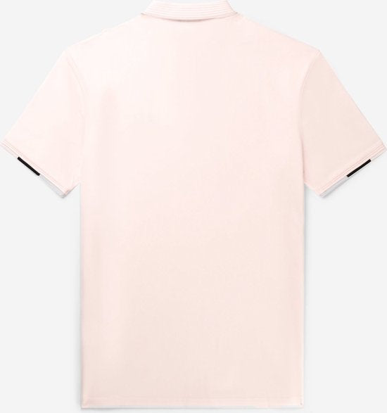 AB Lifestyle - Dreifarbiges Polo | Barely Pink - Herren - Größe: XS