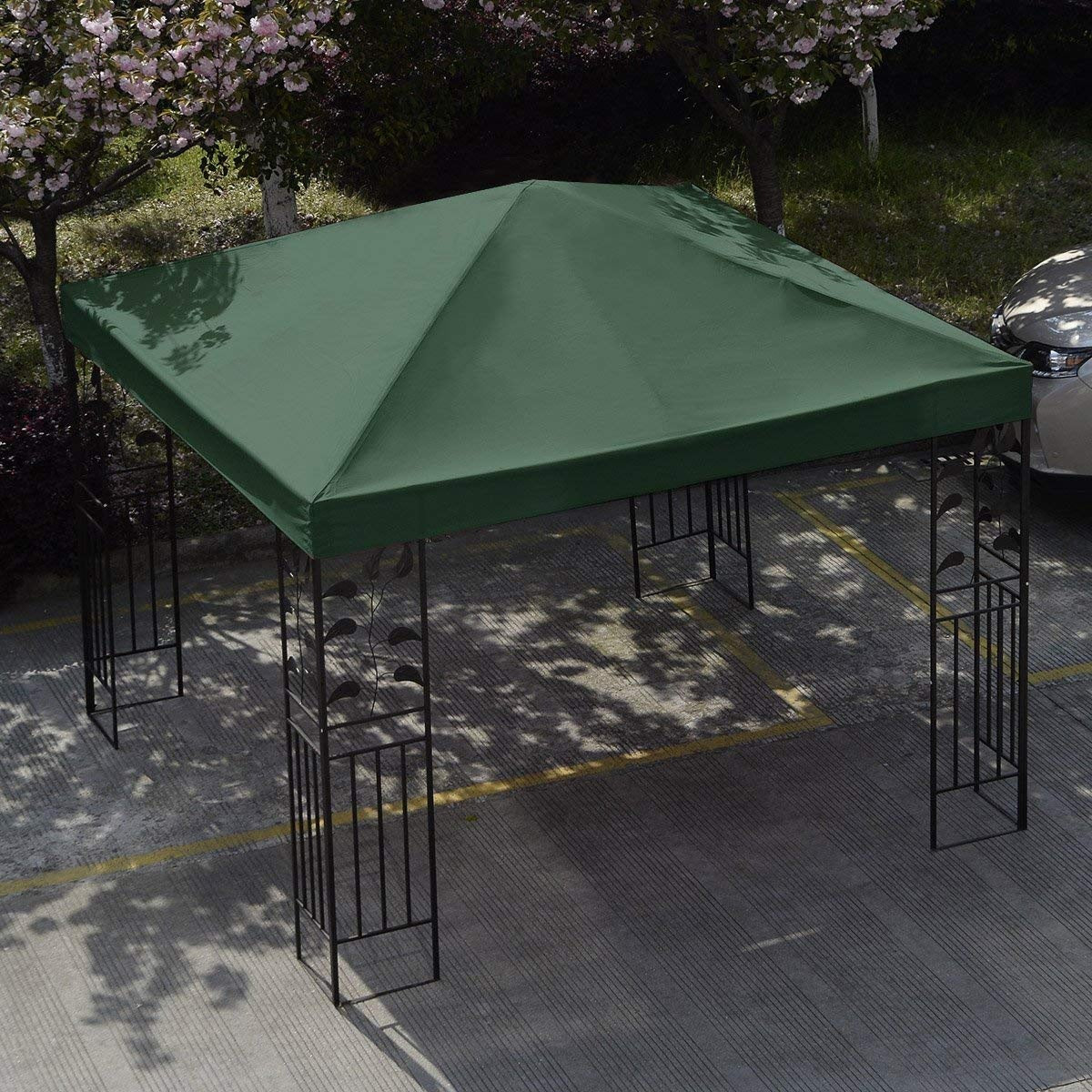 Coast 3 x 3 m Pavillondach Ersatzdach Pavillon Flugzeug grün