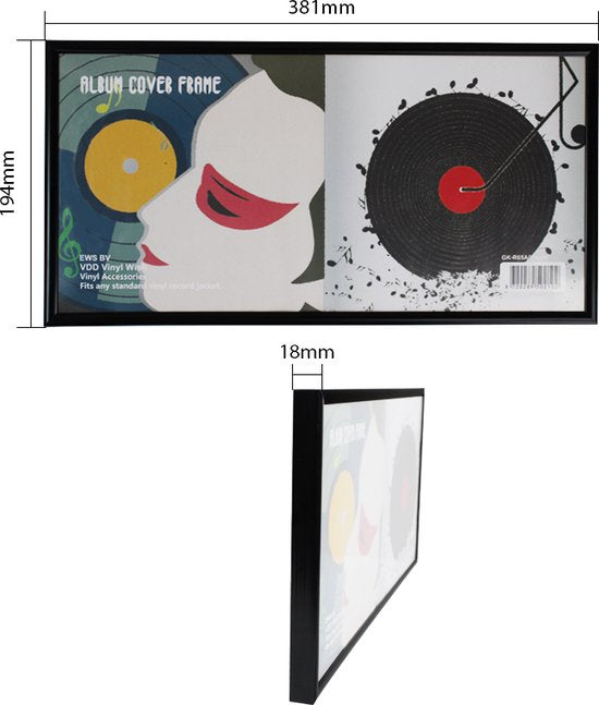 VDD Lp-Schallplattenwechselrahmen für 7-Zoll-Singles
