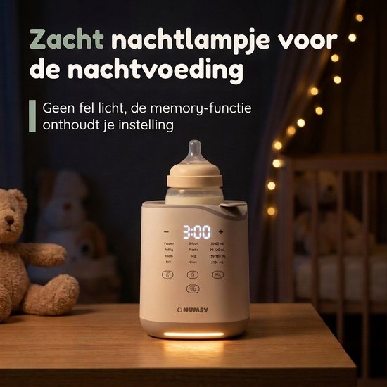 Numsy HeatPod Pro Flaschenwärmer – Milchwärmer