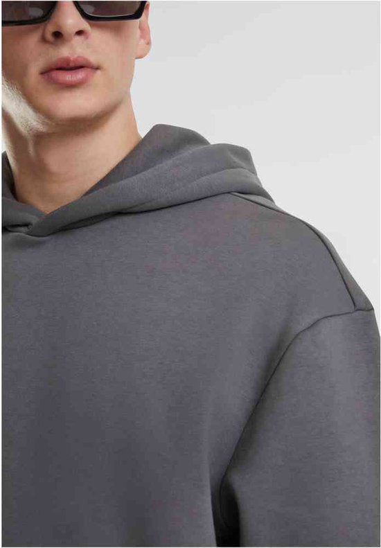 Urban Classics – Flauschiger Hoodie/Pullover – S – Grau
