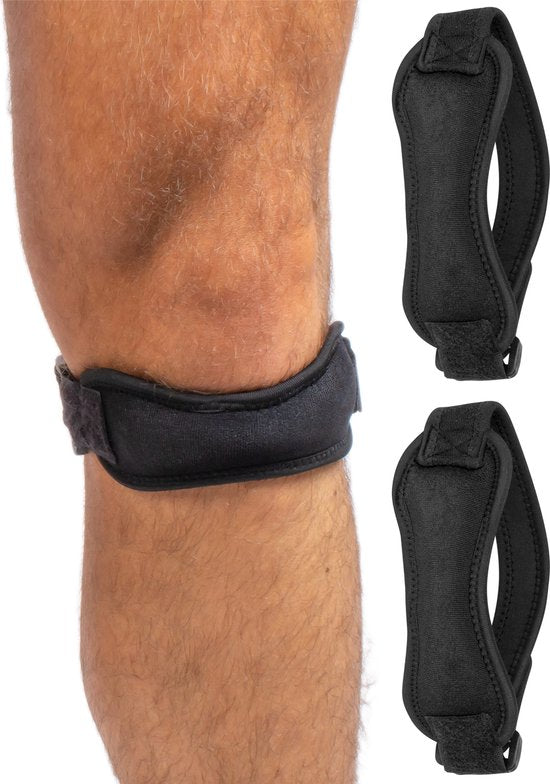Nuvance - Patella Brace - Knieschiene - 2er-Set Knieschienen - Knieschiene zur Unterstützung - Knieschiene für Sport