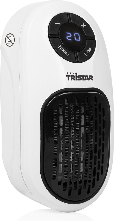 Tristar Steckheizgerät KA-5084 – Kompakter Heizstrahler – Überhitzungsschutz – Timer-Funktion