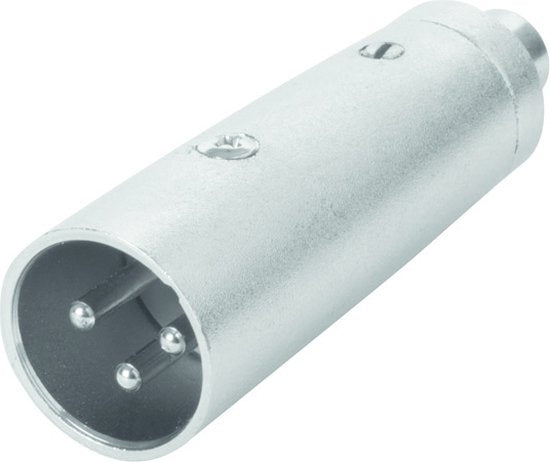 HQ-Power Xlr-rca Stecker - xlr 3-pin männlich auf rca weiblich