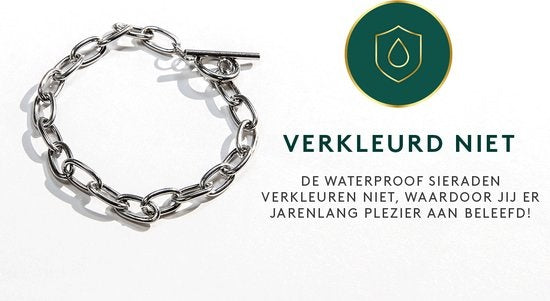 Laura Ferini Damenarmband Baciare Silber - Silbergliederarmband - 18K Weißgold vergoldet - Schmuck - Accessoires - Schmuck - Damenarmband - Silber