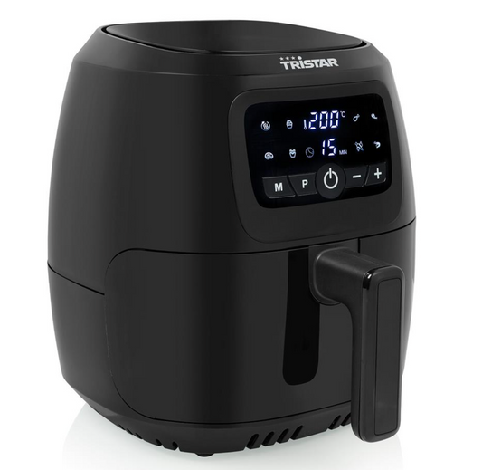 Tristar FR-9008KL Digitaler Heißluft-Airfryer – 4,2 Liter – 1500 W – 8 Programme – Schwarz