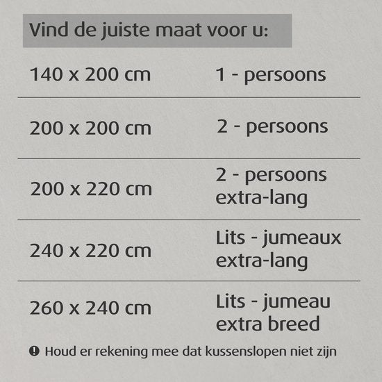 Home by TEMPUR® - Bettbezug aus 100% seidigem Bambus - bügelfrei und trocknergeeignet - Natur - 260x240 cm - ohne Kissenbezug