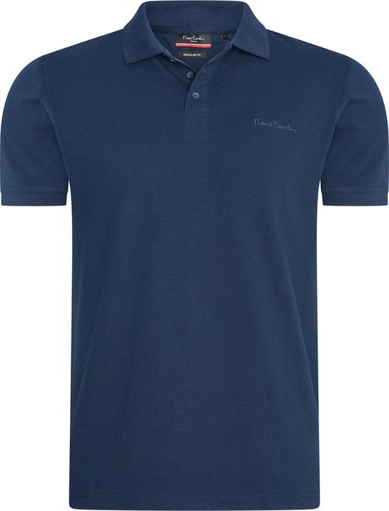 Pierre Cardin - Herren - Klassisches Polo - Blau - Größe L