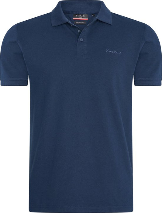 Pierre Cardin - Herren - Klassisches Polo - Blau - Größe L