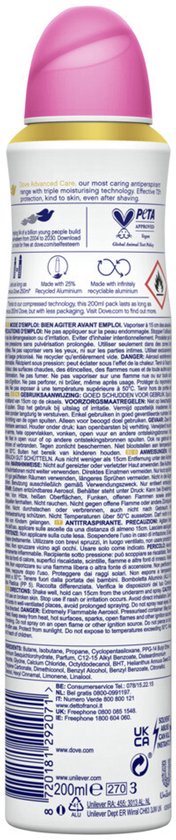 Dove Deodorant-Spray Invisible Care – 200 ml
