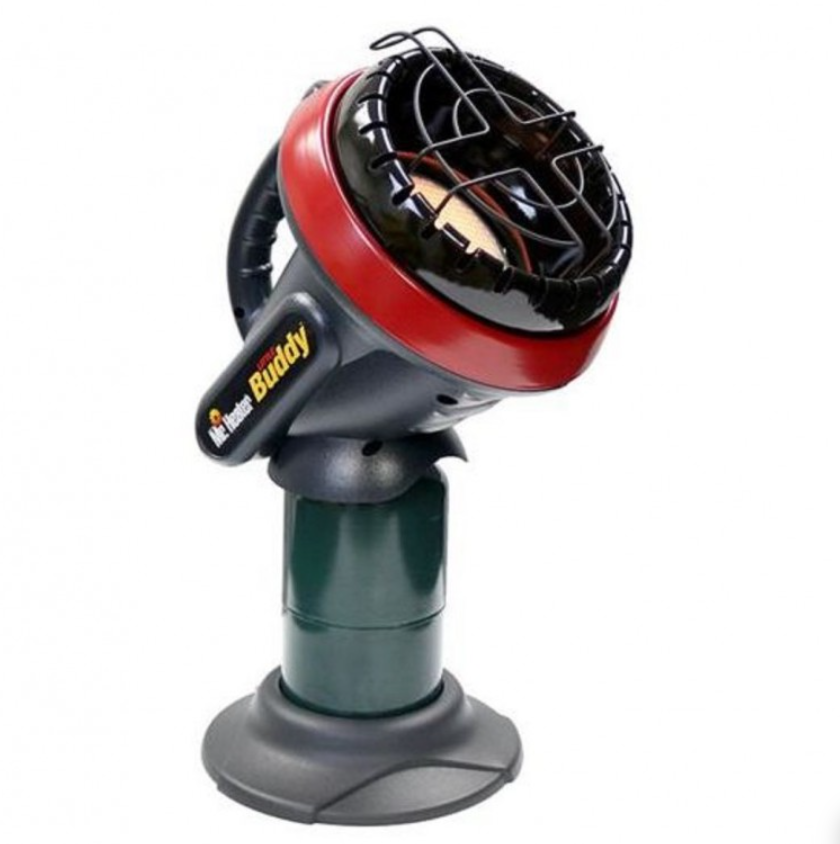 Mr. Heater Little Buddy Gasheizgerät 1,1 kW – 26 x 20,5 x 45,5 cm – Propan & Butan, Piezo-Zündung