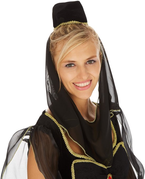 dressforfun - Damenkostüm Bauchtänzerin 1001 Nacht S - Faschingskostüm Kostüm Halloween Kostüm Karneval Kostüm Fasching Partykleidung - 301000