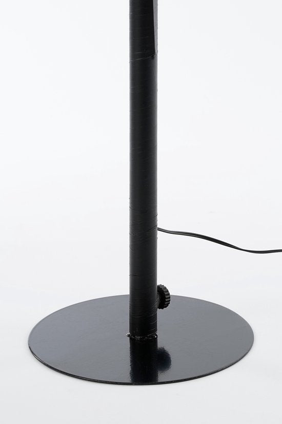 Luca Lichtbaum - Weiße LED-Beleuchtung - H150 x Ø80 cm - Metall - Schwarz